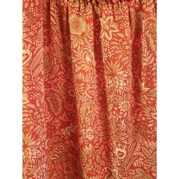 Banana Republic fall vibes square neck tiered dress size small - Picture 3 of 10